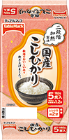 国産こしひかり5食入