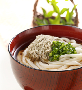 とろろ昆布うどん