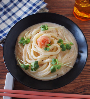 たらこクリームうどん